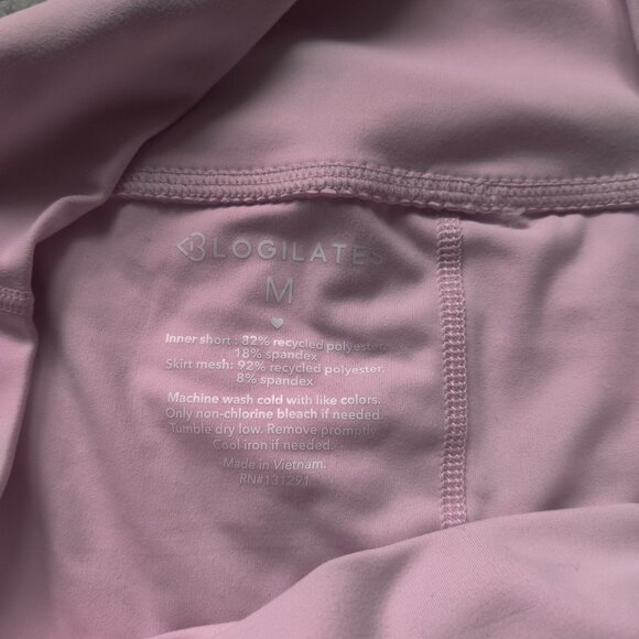 Blogilates Ballerina Skort - Pink M NWT - Picture 11 of 11
